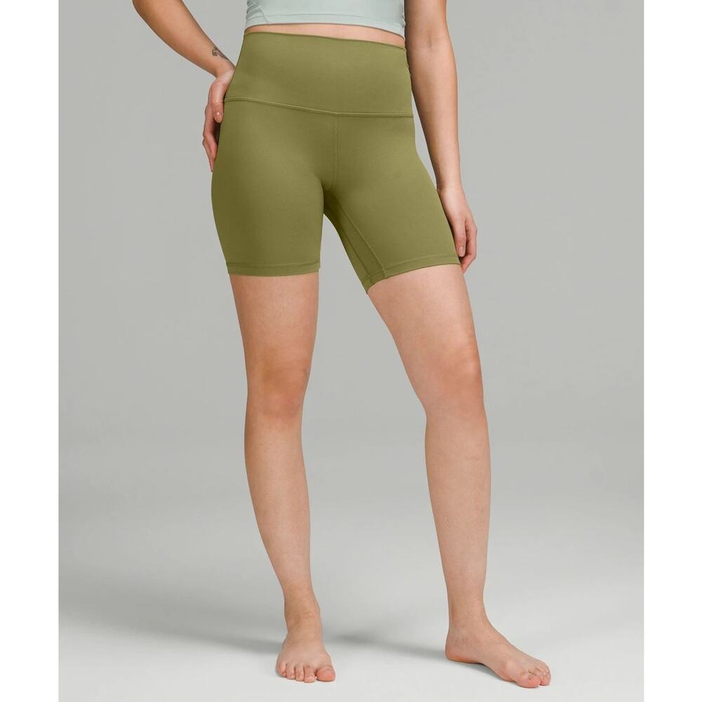 Lululemon | Green Align High-Rise Shorts | Size 0